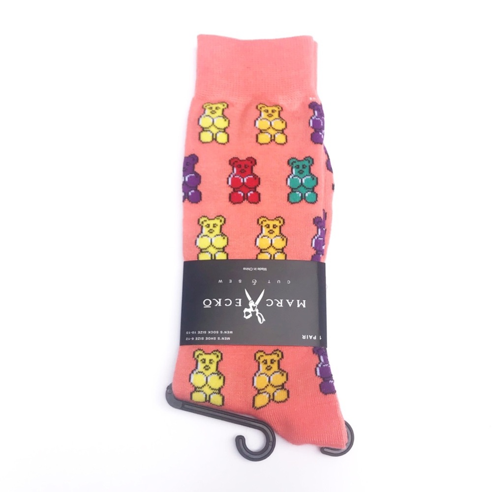 Novelty fun socks - Gummy bear candy